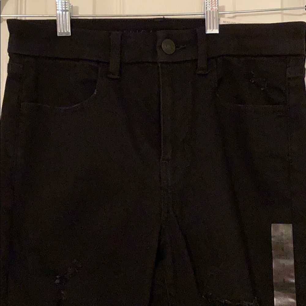 High wasted skinny jeans